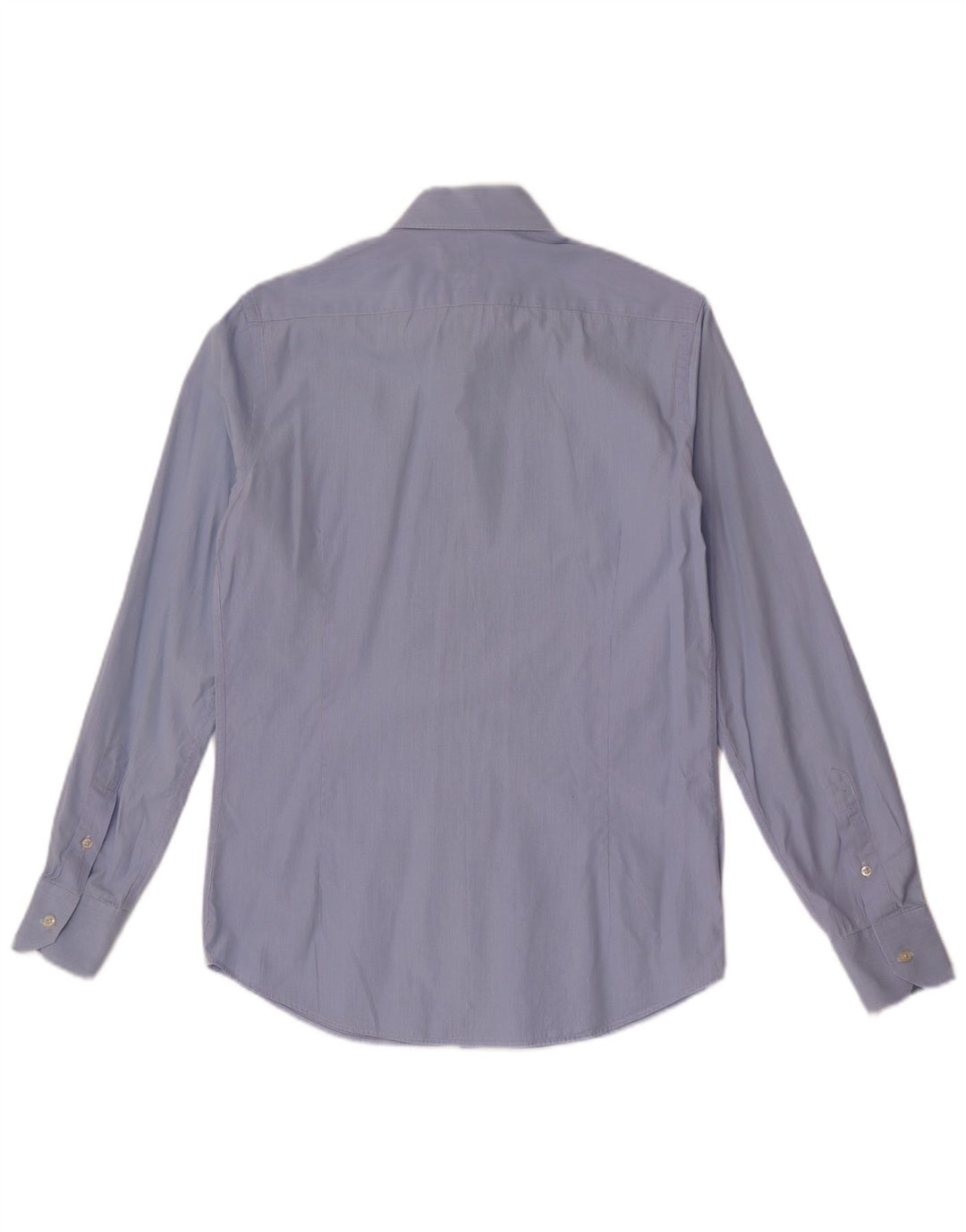 MASSIMO DUTTI Camisa Hombre Talla 38 38 Raya Azul Mediana