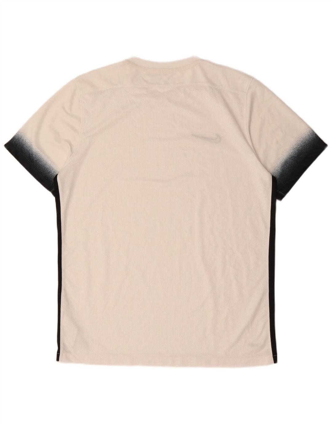 NIKE Camiseta Dri Fit para Hombre Top XL Blanco Colorblock Poliéster