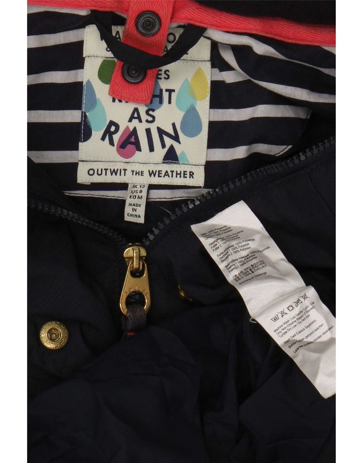 Chaqueta impermeable para mujer Joules UK 40 Mediana Azul marino Poliamida