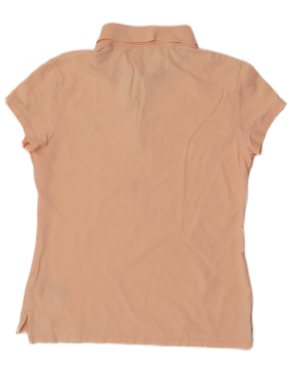 Tommy Hilfiger Polo Slim Fit para Mujer UK 40 XL Algodón Naranja