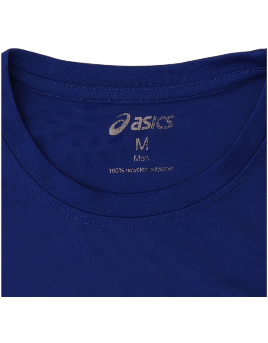 Asics Hombre London Graphic Camiseta Top Poliéster Azul Medio