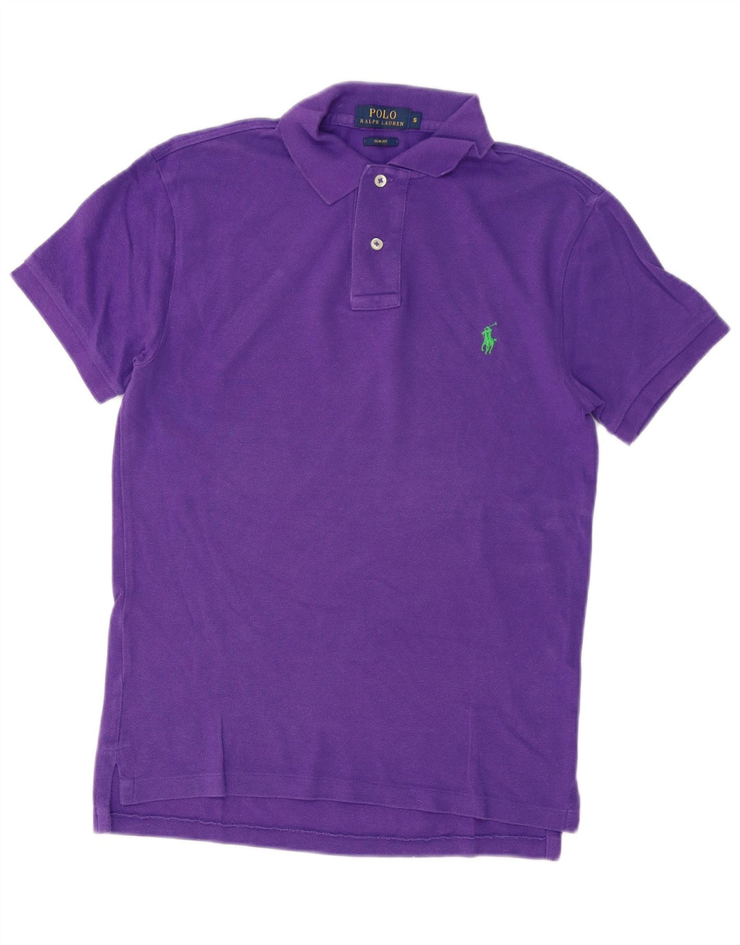 POLO RALPH LAUREN Polo Slim Fit para Hombre Pequeño Algodón Púrpura
