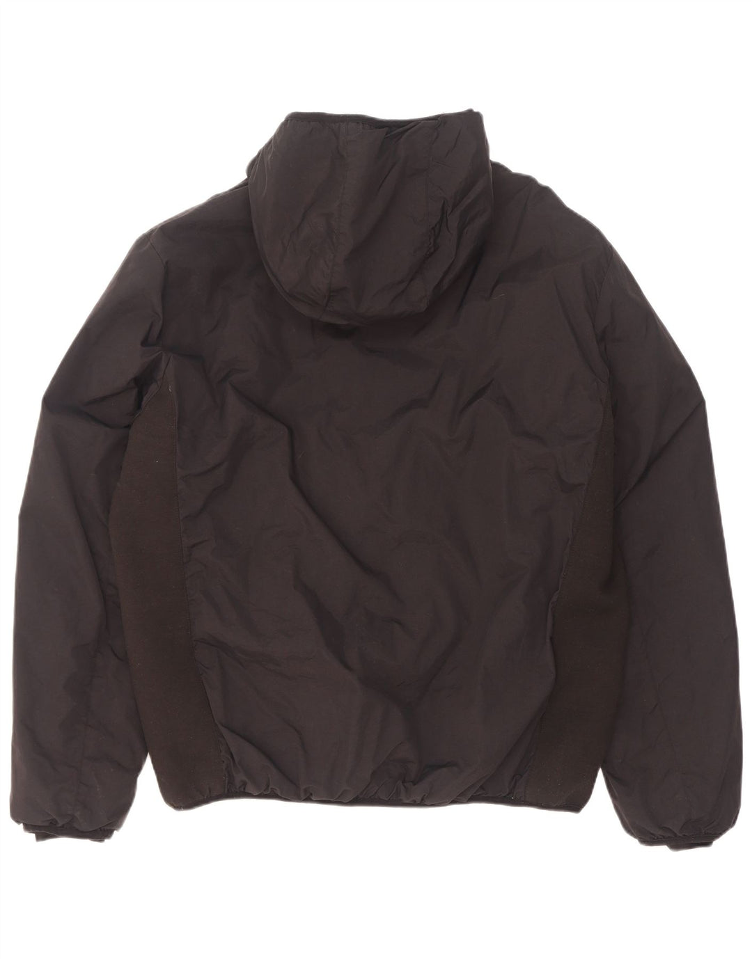 Kappa Chaqueta acolchada con capucha para hombre UK 44 2XL Poliamida negra