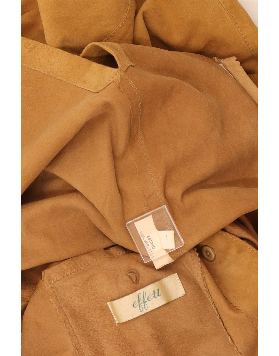 Chaqueta de ante mujer Effeti IT 48 XL Cuero beige