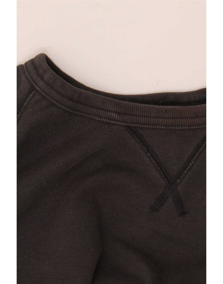 Levi's Hombre Sudadera Jumper Grande Algodón Negro