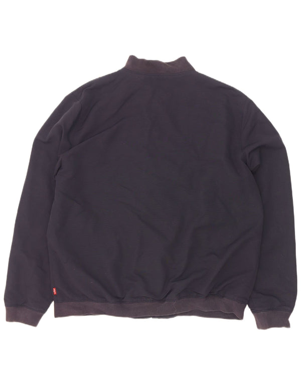 Levi's Chaqueta Bomber para Hombre UK 42 XL Poliamida Azul Marino