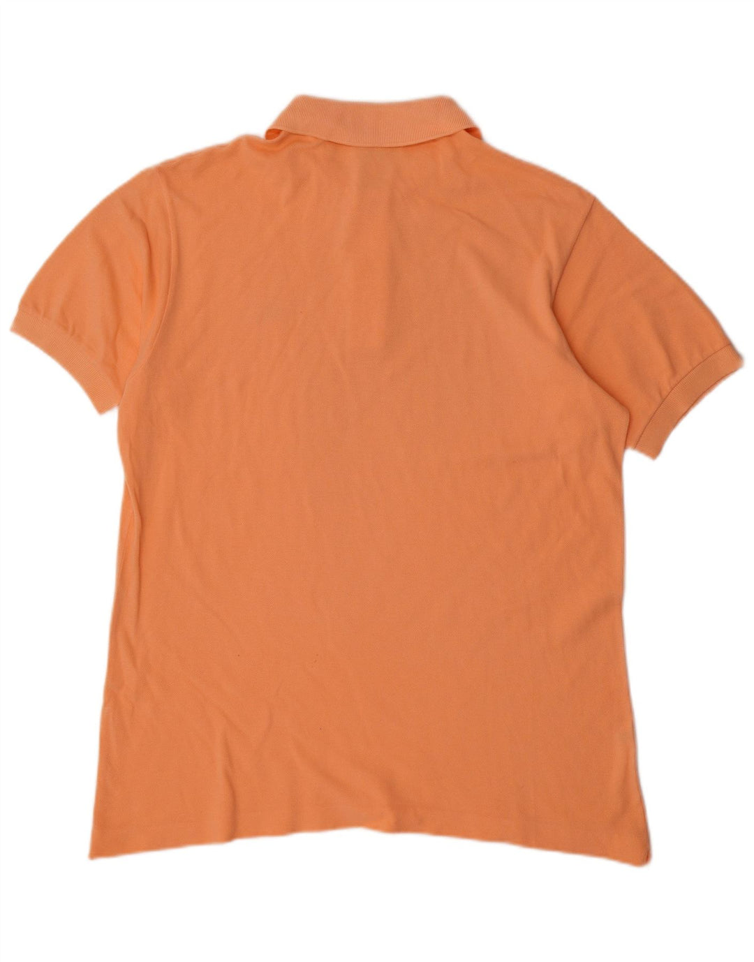 Polo Lacoste para hombre talla 5 grande algodón naranja