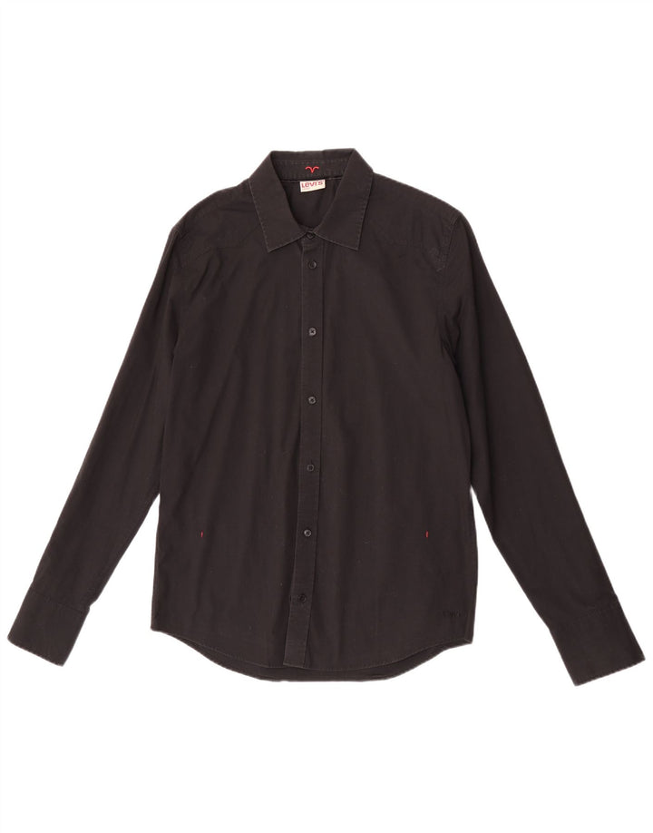 Levi's Camisa para hombre grande negra