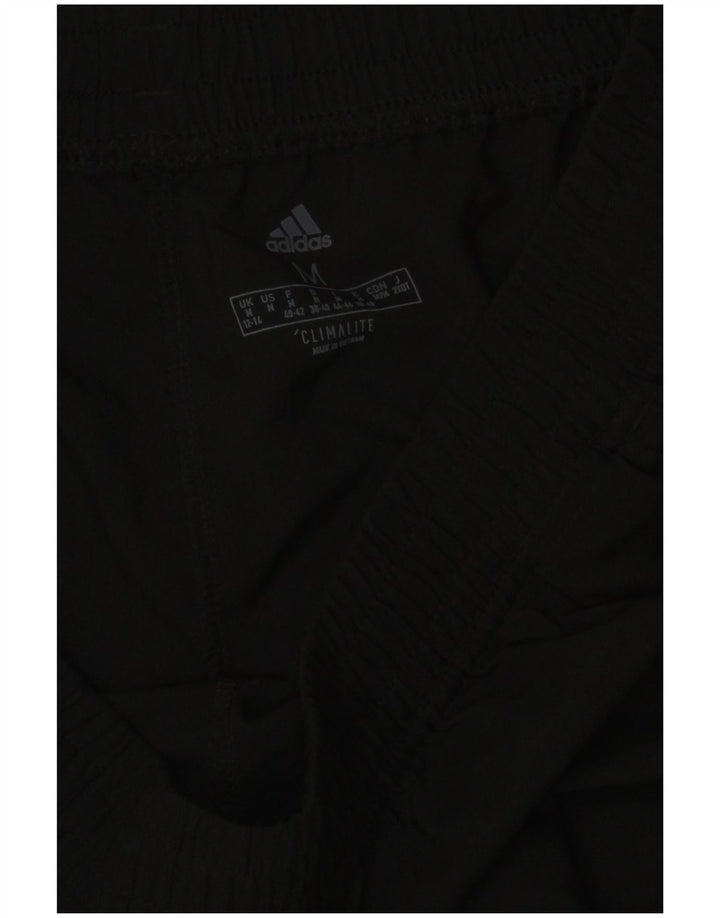 Adidas Mujer Climalite Sport Shorts UK 12/14 Mediano Negro Poliéster