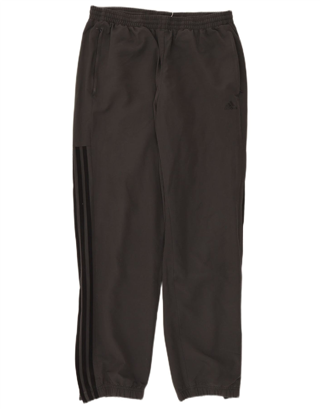 ADIDAS Hombre Chándal Pantalones Joggers Grande Gris Poliéster