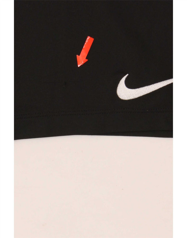 Nike - Pantalones cortos deportivos para hombre, talla grande, poliéster negro