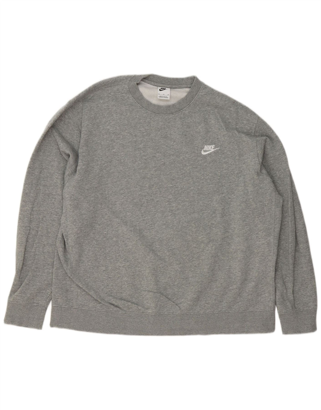 Sudadera Nike Hombre Jumper XL Gris Algodón