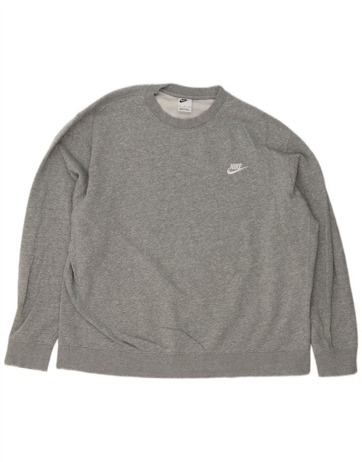 Sudadera Nike Hombre Jumper XL Gris Algodón