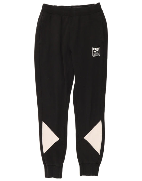 Puma Pantalones De Chándal Joggers Medium Black Colourblock De Algodón |