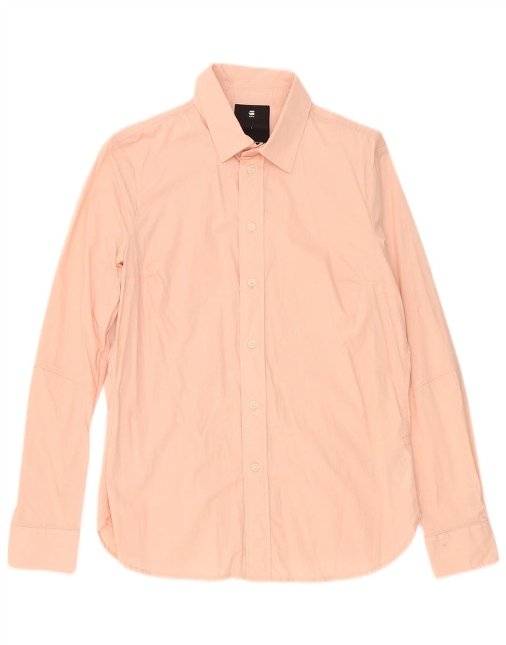 Camisa para mujer G-Star UK 46 Grande Algodón rosa