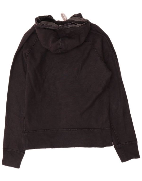 Diesel Hombre Sudadera Con Capucha Gráfica Jersey De Algodón Negro Mediano