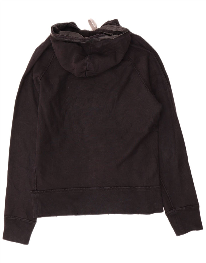 Diesel Hombre Sudadera Con Capucha Gráfica Jersey De Algodón Negro Mediano