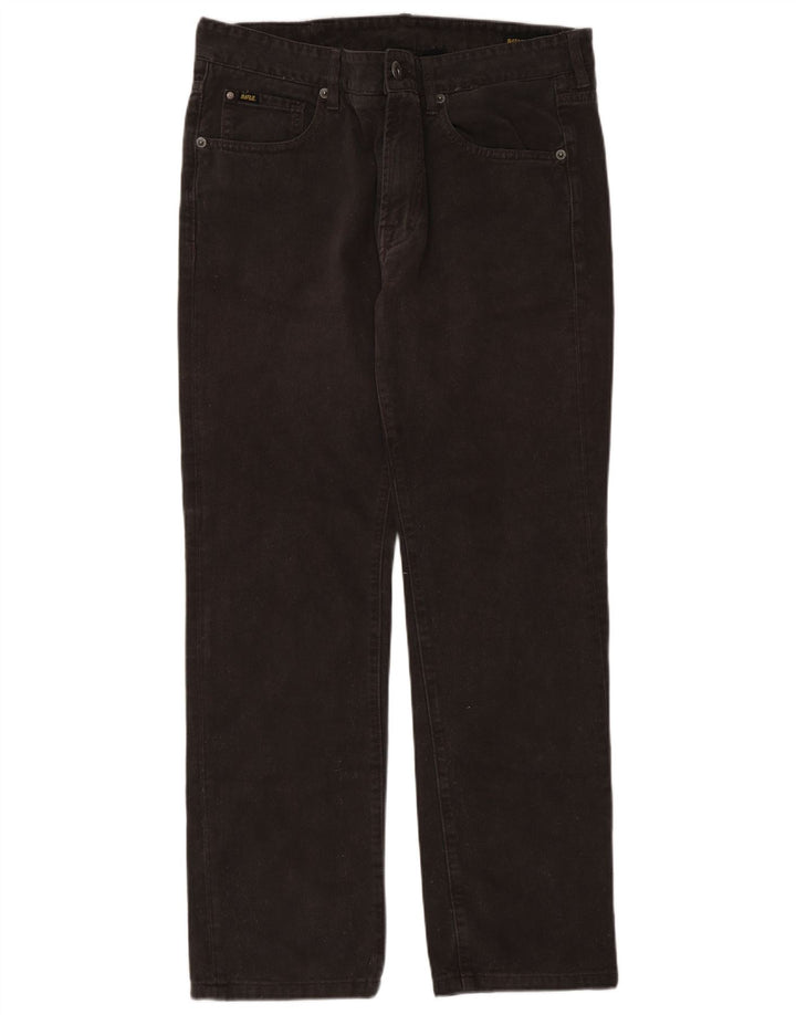 Vaqueros rectos para hombre Rifle W33 L30 Algodón gris