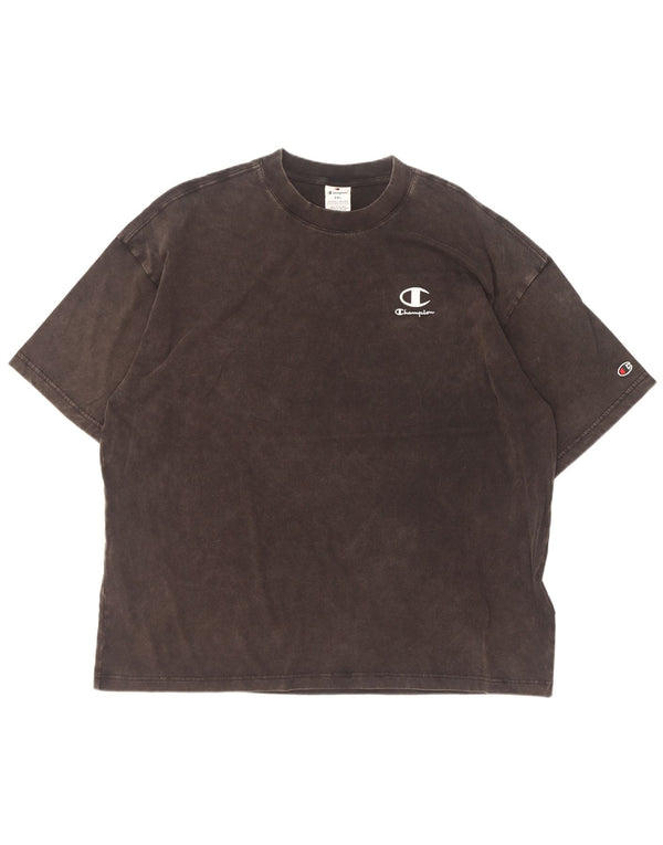 Champion Camiseta Hombre Top 2XL Algodón Negro