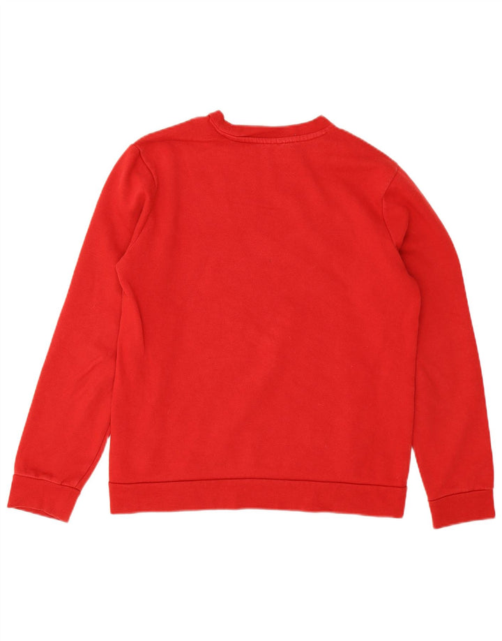 Adidas Sudadera para niño Jumper 13-14 años Rojo Algodón