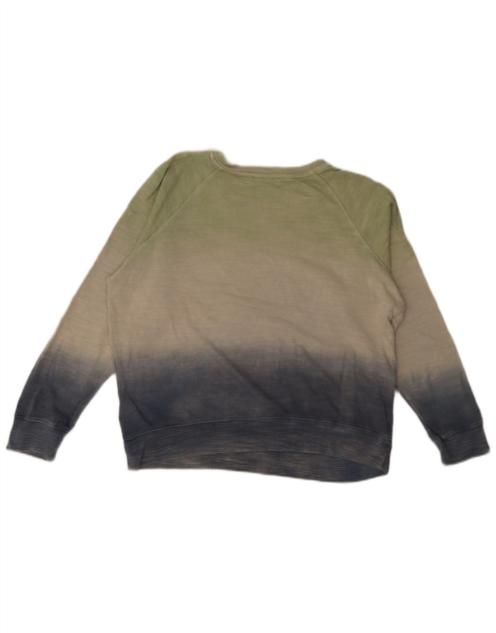 Marks & Spencer Sudadera tipo jersey para mujer UK 44 Grande Verde Colorblock