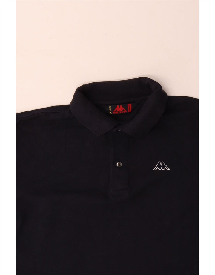 KAPPA Polo Hombre XL Azul Marino Algodón
