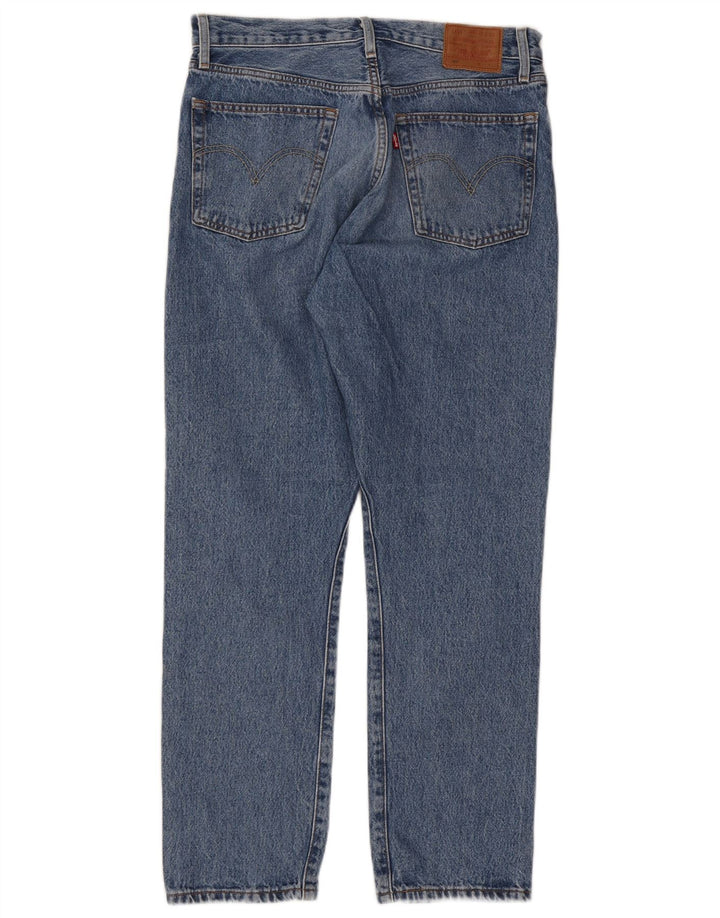 Levi's Hombre 501 Vaqueros Rectos W30 L28 Algodón Azul