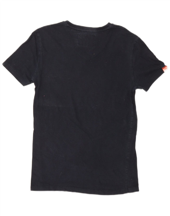 Camiseta Superdry Hombre Top XS Azul Marino