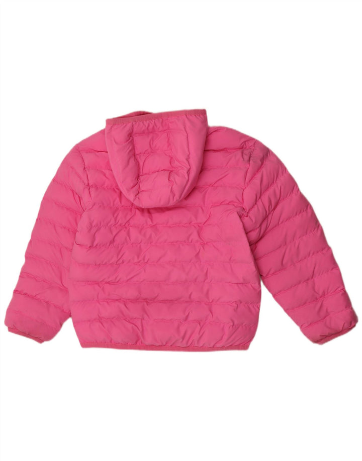 Nike Chaqueta acolchada con capucha para niños 12-13 años Grande Poliéster rosa