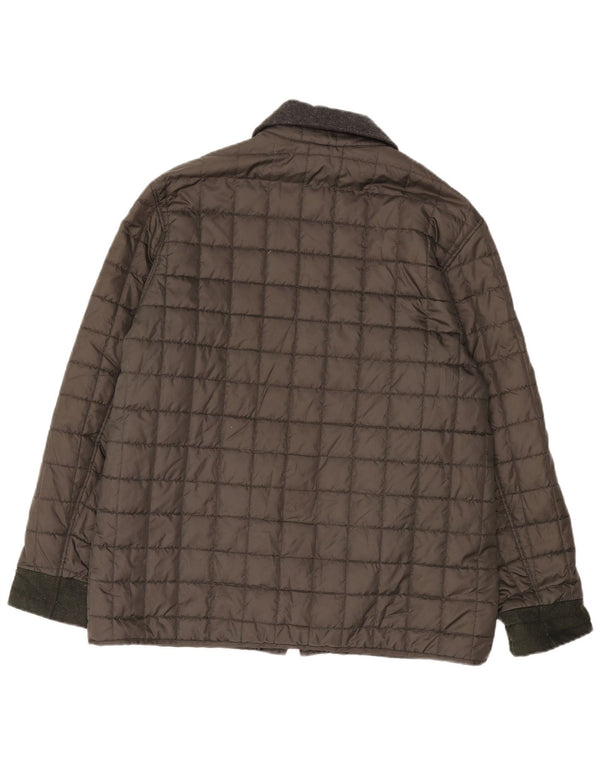 Belfe & Chaqueta acolchada para hombre UK 46 3XL Gris Poliéster