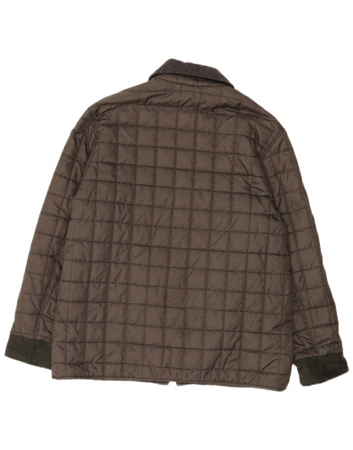 Belfe & Chaqueta acolchada para hombre UK 46 3XL Gris Poliéster