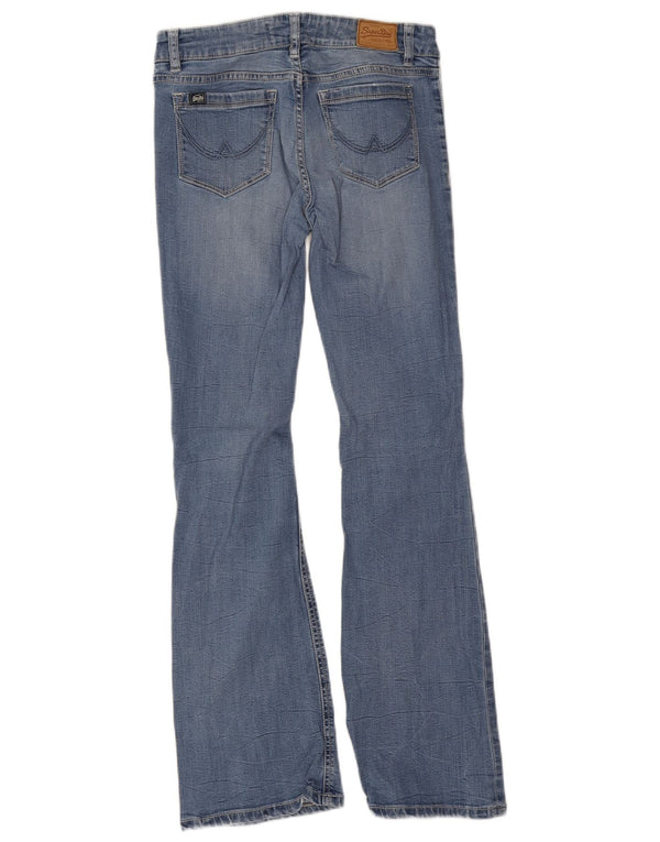 Superdry Vaqueros Acampanados Zadie W26 L30 Lyocell Azul Mujer