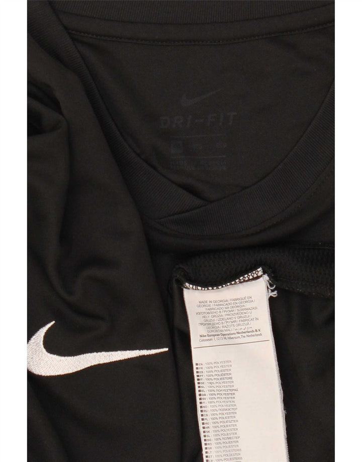 Nike Camiseta Dri Fit para hombre Top 2XL Poliéster negro