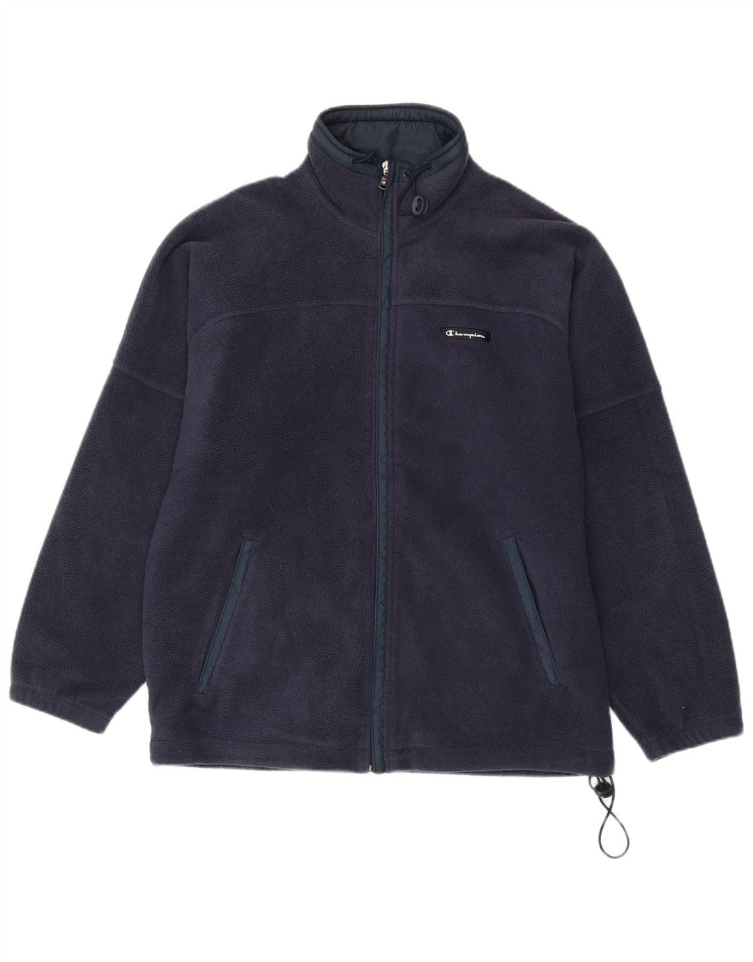 Champion Chaqueta polar para hombre UK 38 Medium Azul marino Poliéster