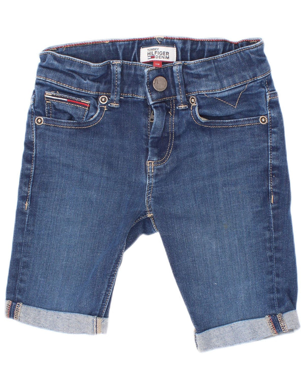Tommy Hilfiger Pantalones cortos vaqueros para niños 4-5 años W20 Azul