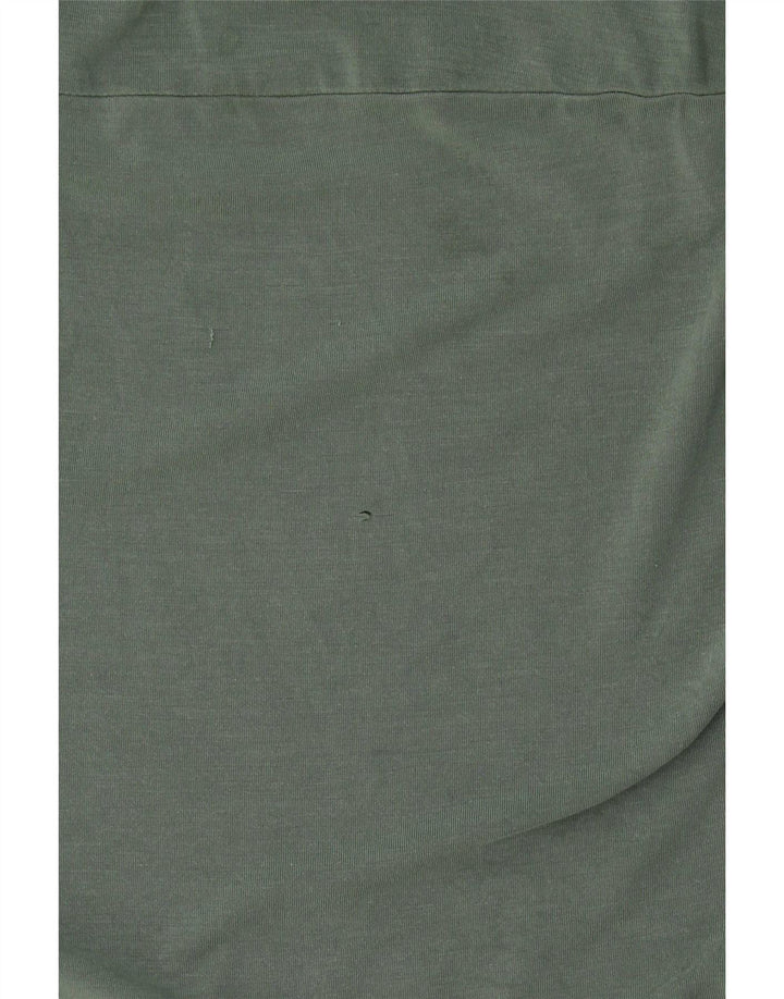 Cos Top extragrande para mujer, manga larga, Reino Unido 10, Lyocell verde pequeño