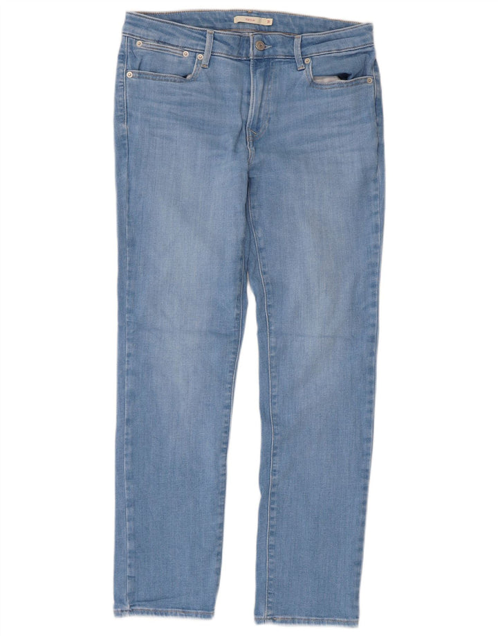 LEVI'S Mujer 712 Slim Jeans W31 L30 Algodón Azul