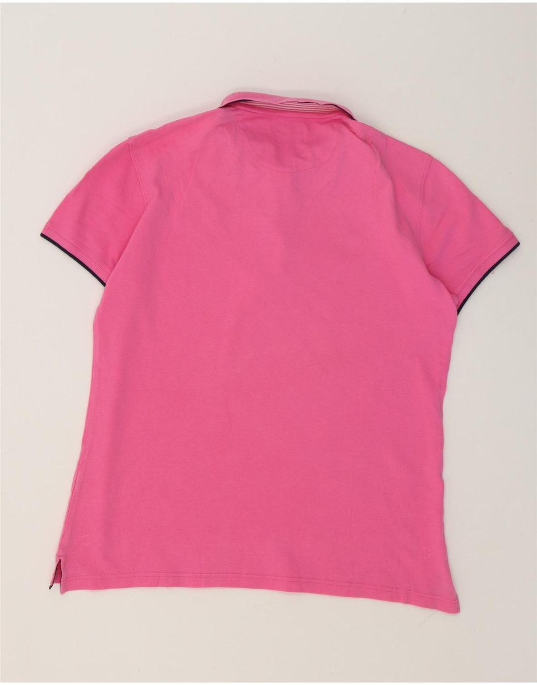 Massimo Dutti Polo Slim Fit Hombre Rosa Grande