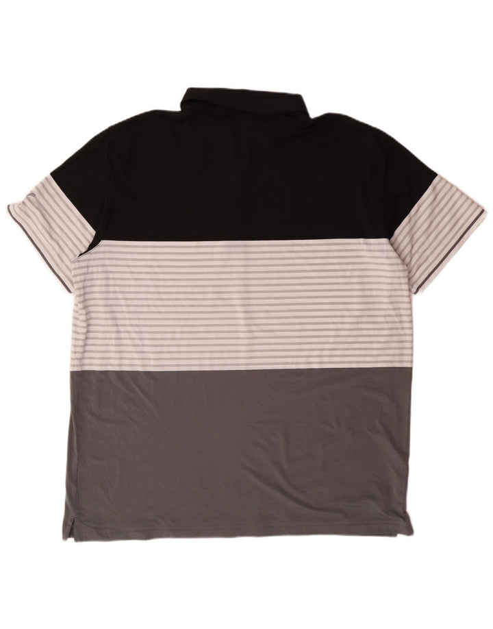 PUMA Polo para hombre 2XL Gris Colorblock