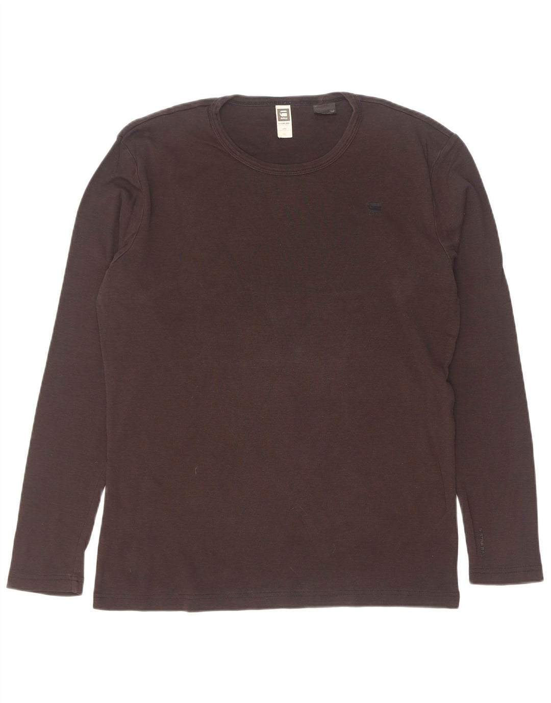 G-Star Hombre Top Manga Larga XL Algodón Negro