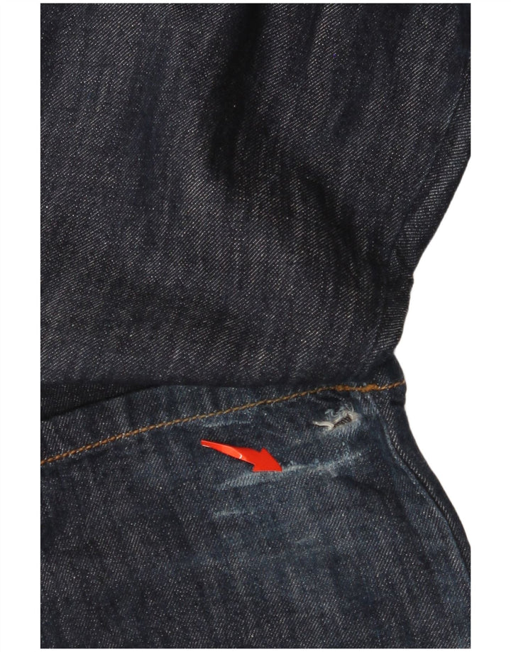 Vaqueros rectos para mujer CALVIN KLEIN W27 L35 Algodón azul marino