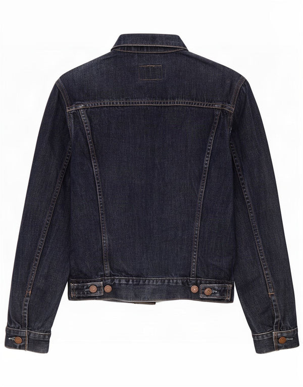 Levi's Chaqueta vaquera para mujer UK 12 Mediana Azul marino Algodón