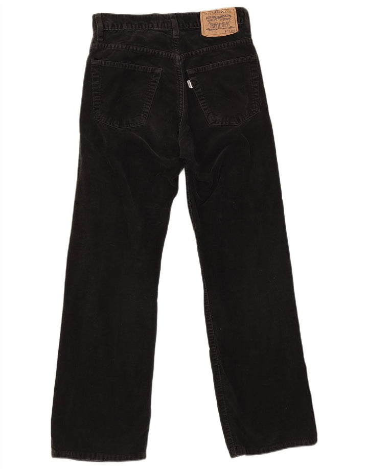 Pantalones de pana con corte bota para mujer Levi's W28 L30 Algodón negro