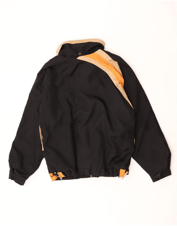 Scorpion Bay Chaqueta cortavientos con capucha para hombre UK 38 Medium Black Colourblock