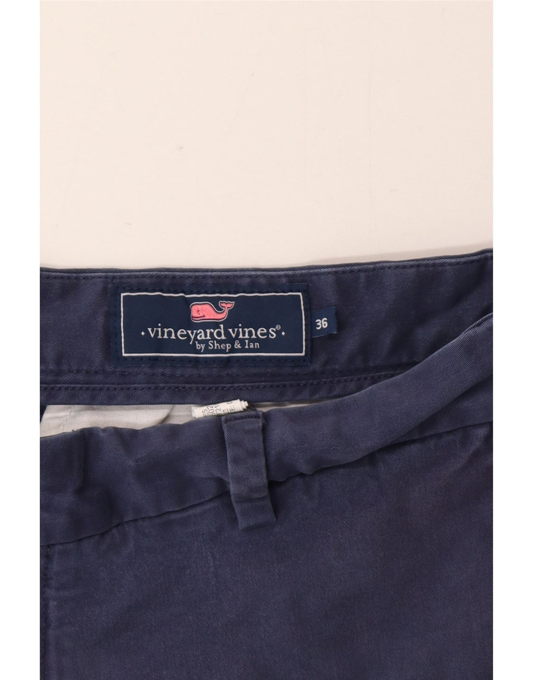 Vineyard Vines pantalones cortos chinos para hombre W36 grande azul marino