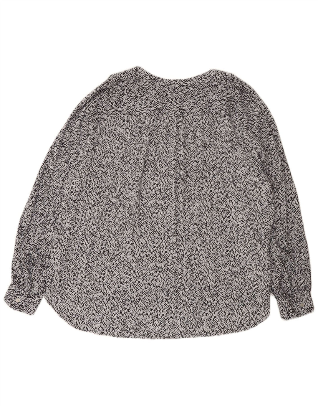Marks & Spencer Blusa tipo jersey para mujer UK 20 2XL Blanco Estampado animal