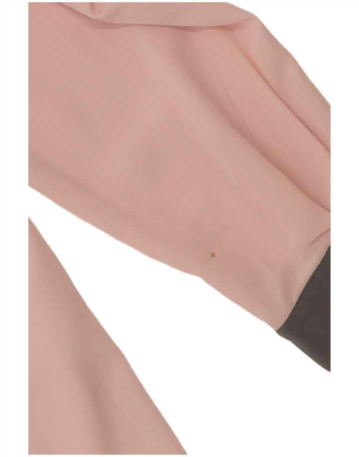 Frankenwalder Blusa camisera para mujer EU 42 Grande Rosa Colorblock Poliéster