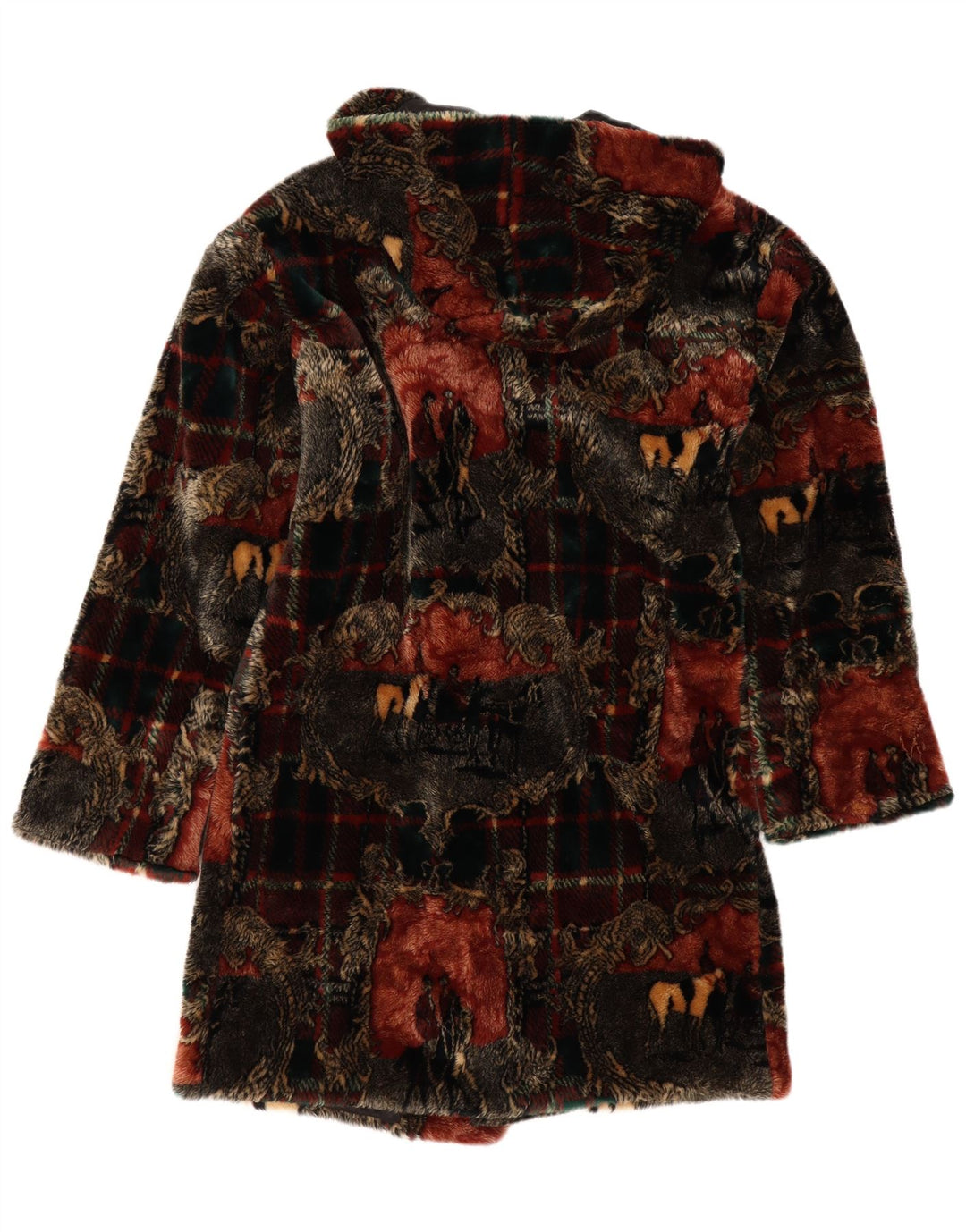 Donnybrook Trenca con capucha para mujer UK 12 Medium Multicolor Check
