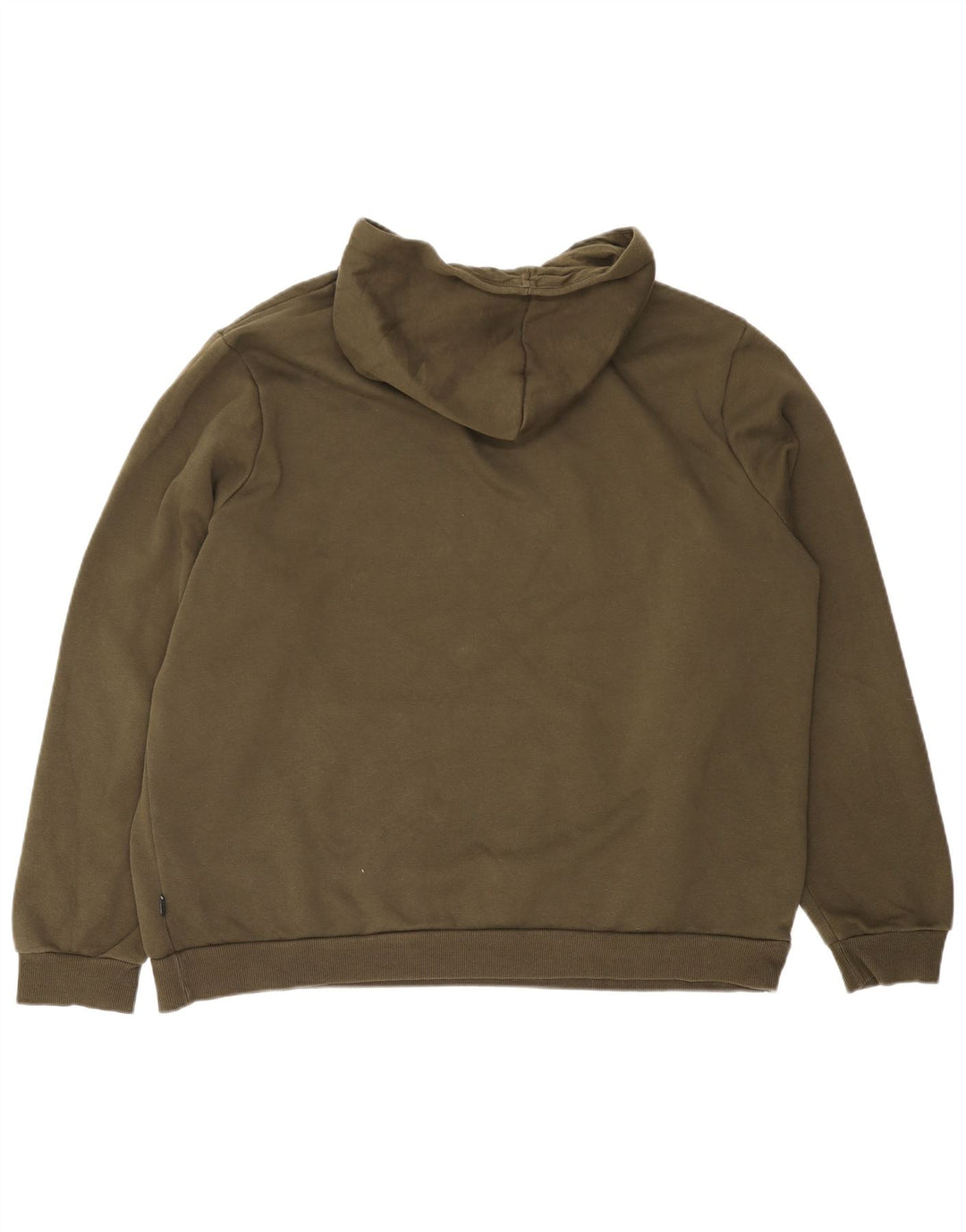 PUMA Jersey con capucha gráfica para hombre 2XL Algodón caqui