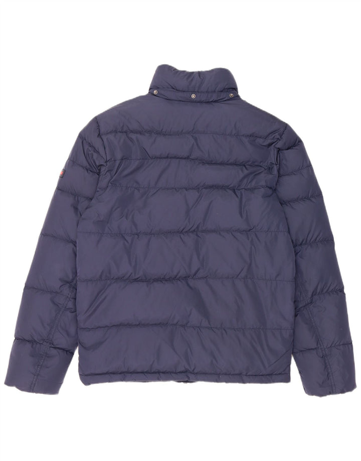 Tommy Hilfiger Chaqueta acolchada para hombre UK 38 Medium Azul marino Nylon